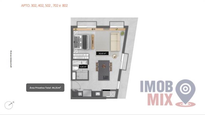 Apartamento a venda em Porto Alegre, bairro Boa Vista.
